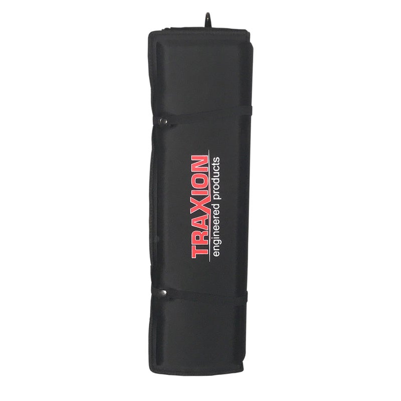 Traxion 1-500 VersaMat Roll-Up High Density Foam Utility Mat, Black - Image 2